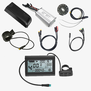 KT Controller and Accessories Kit Waterproof for eBike 250W/500W 36v/48v